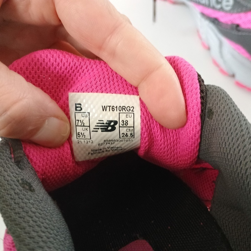 New Balance Women's Pink Sneaker 610 V2 Acteva Lite Size 7.5 B - Picture 9 of 10